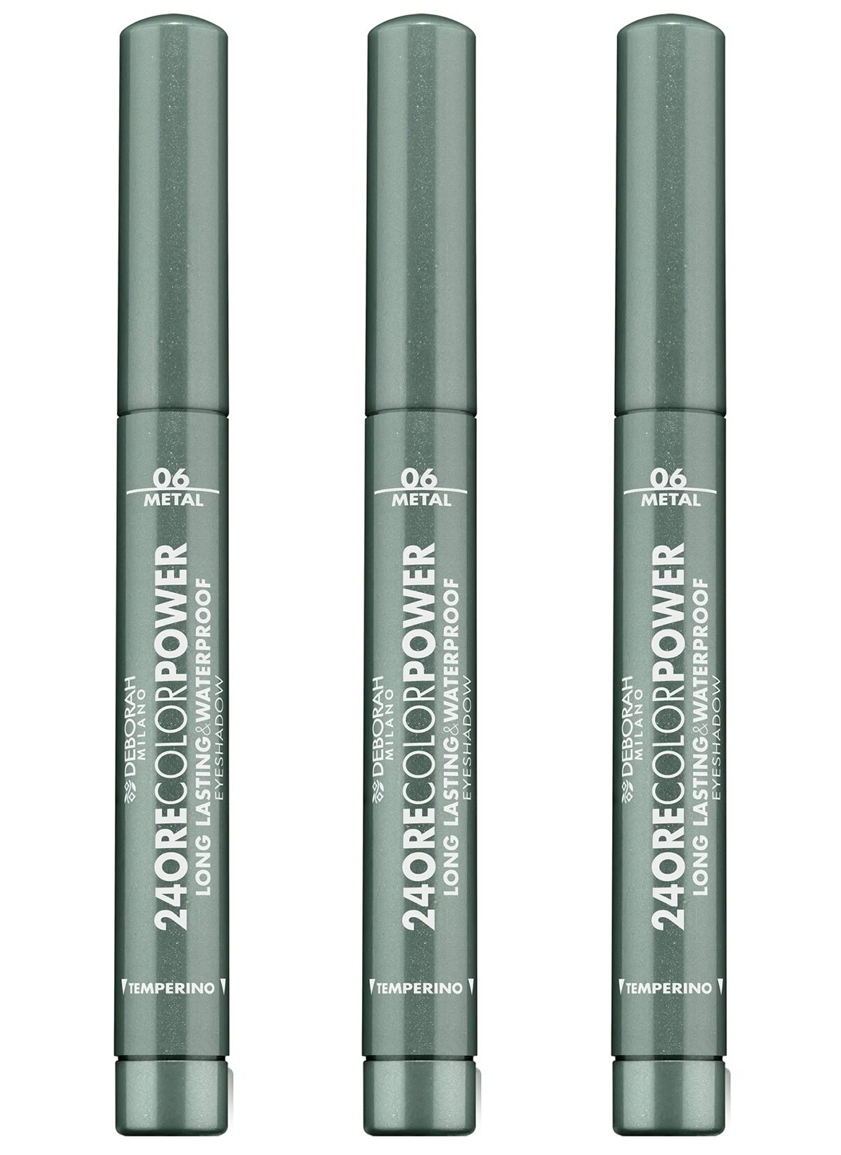 Тени-карандаш для век Deborah Milano 24Ore Color Power Eyeshadow тон 06 1.4 г 3 шт, стойкие
Тени-карандаш для век Deborah Milano 24Ore Color Power Eyeshadow тон 06 1.4 г 3 шт, стойкие