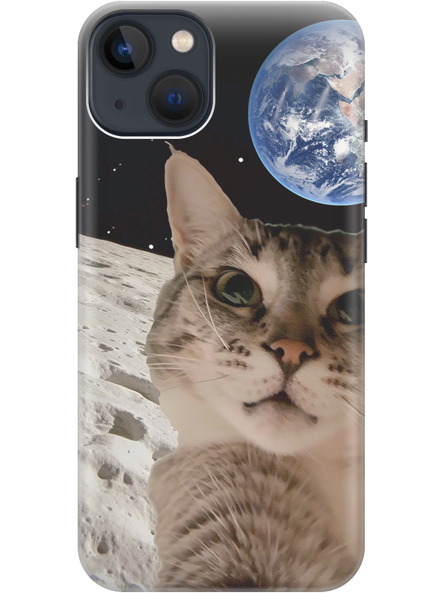 Силиконовый чехол на Apple iPhone 14 с принтом "Котик на луне", Прозрачный;белый;серый;черный, 745400512
Силиконовый чехол на Apple iPhone 14 с принтом "Котик на луне", Прозрачный;белый;серый;черный, 745400512