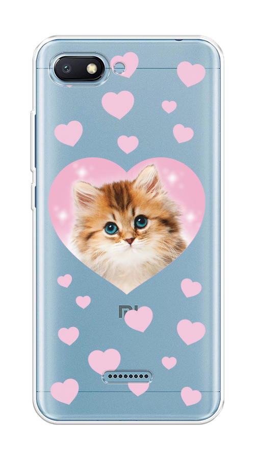 Чехол на Xiaomi Redmi 6A "Котенок в сердце", Розовый;оранжевый;белый;прозрачный, 34150-1
Чехол на Xiaomi Redmi 6A "Котенок в сердце", Розовый;оранжевый;белый;прозрачный, 34150-1
