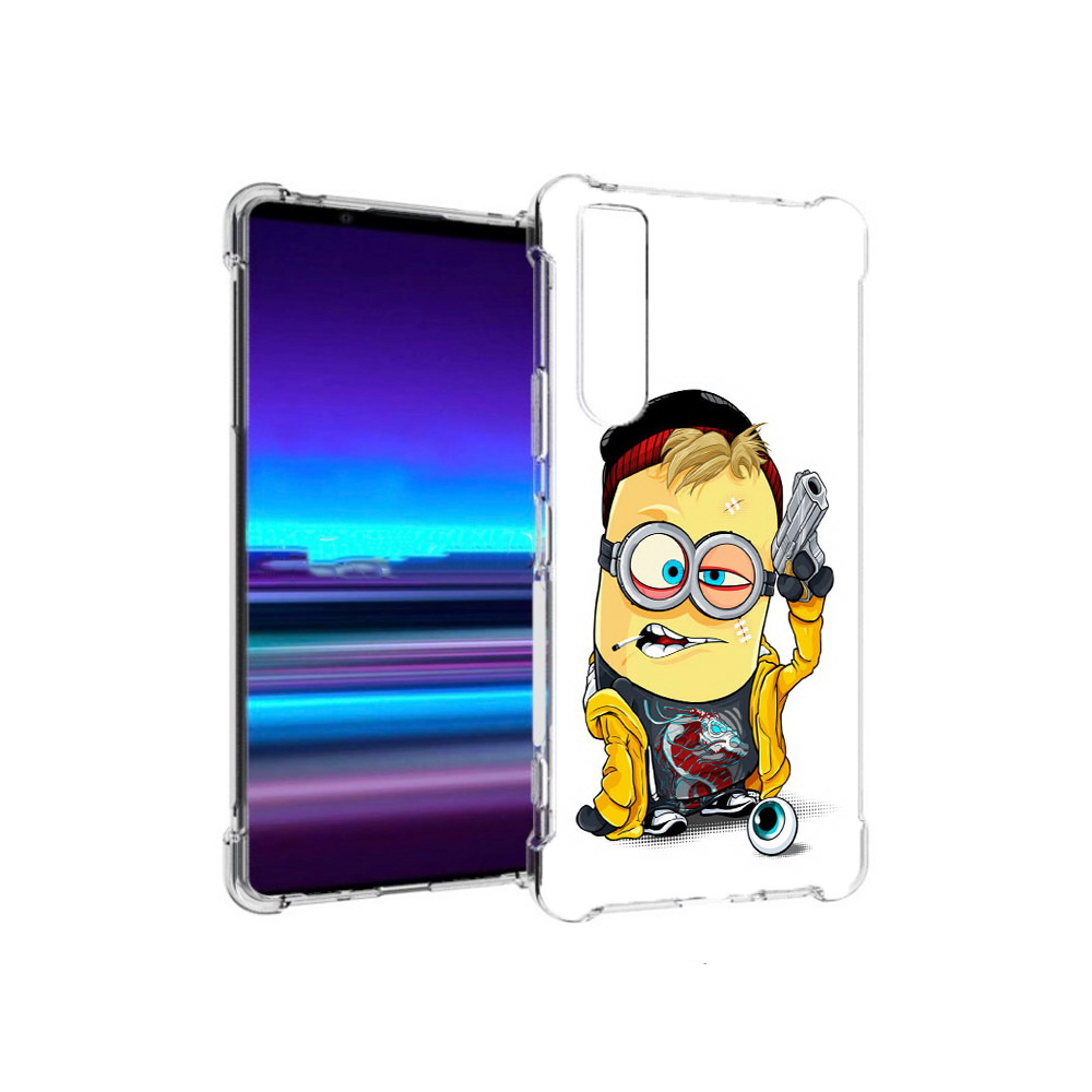 Чехол MyPads Tocco для Sony Xperia 1 II миньон бандит (PT148152.232.475), Прозрачный, Tocco
Чехол MyPads Tocco для Sony Xperia 1 II миньон бандит (PT148152.232.475), Прозрачный, Tocco