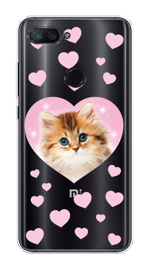 Чехол на Xiaomi Mi 8 Lite "Котенок в сердце", Розовый;оранжевый;белый;прозрачный, 34550-1
Чехол на Xiaomi Mi 8 Lite "Котенок в сердце", Розовый;оранжевый;белый;прозрачный, 34550-1