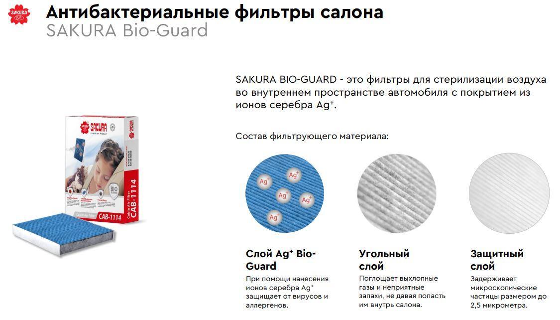 Фильтр салонный антибактериальный bio-guard toyota camry/yaris/ avensis/lexus sakura cab11
Фильтр салонный антибактериальный bio-guard toyota camry/yaris/ avensis/lexus sakura cab11
