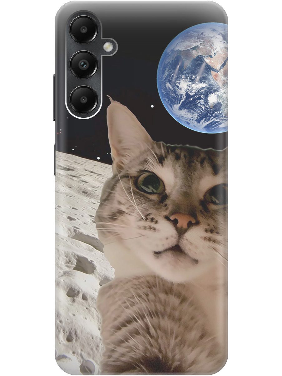 Силиконовый чехол на Samsung Galaxy A05s с принтом "Котик на луне", Прозрачный;белый;серый;черный, 776583712
Силиконовый чехол на Samsung Galaxy A05s с принтом "Котик на луне", Прозрачный;белый;серый;черный, 776583712