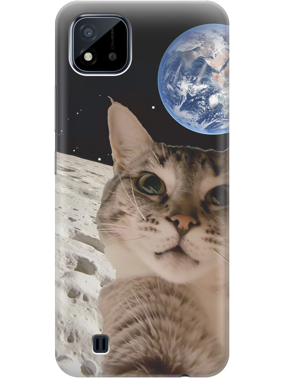 Силиконовый чехол на realme C20 / C11 (2021) с принтом "Котик на луне", Прозрачный;белый;серый;черный, 726147412
Силиконовый чехол на realme C20 / C11 (2021) с принтом "Котик на луне", Прозрачный;белый;серый;черный, 726147412
