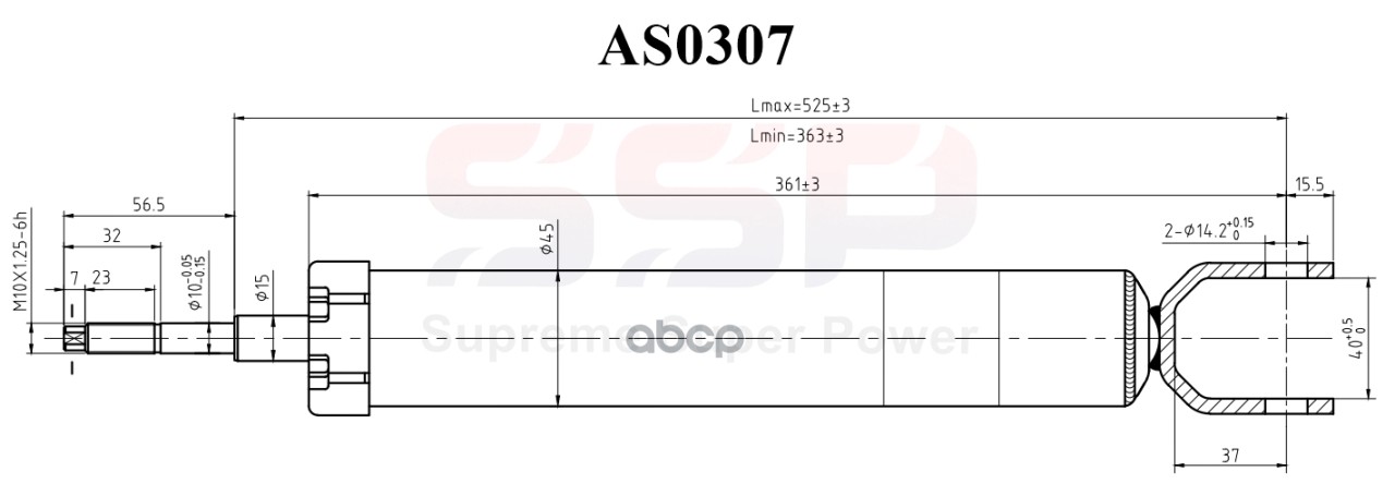 Амортизатор Ssp 349084 55300-A6000 Hyundai I30, Kia Ceed 06- Rear Rh=Lh SSP арт. AS0307
Амортизатор Ssp 349084 55300-A6000 Hyundai I30, Kia Ceed 06- Rear Rh=Lh SSP арт. AS0307