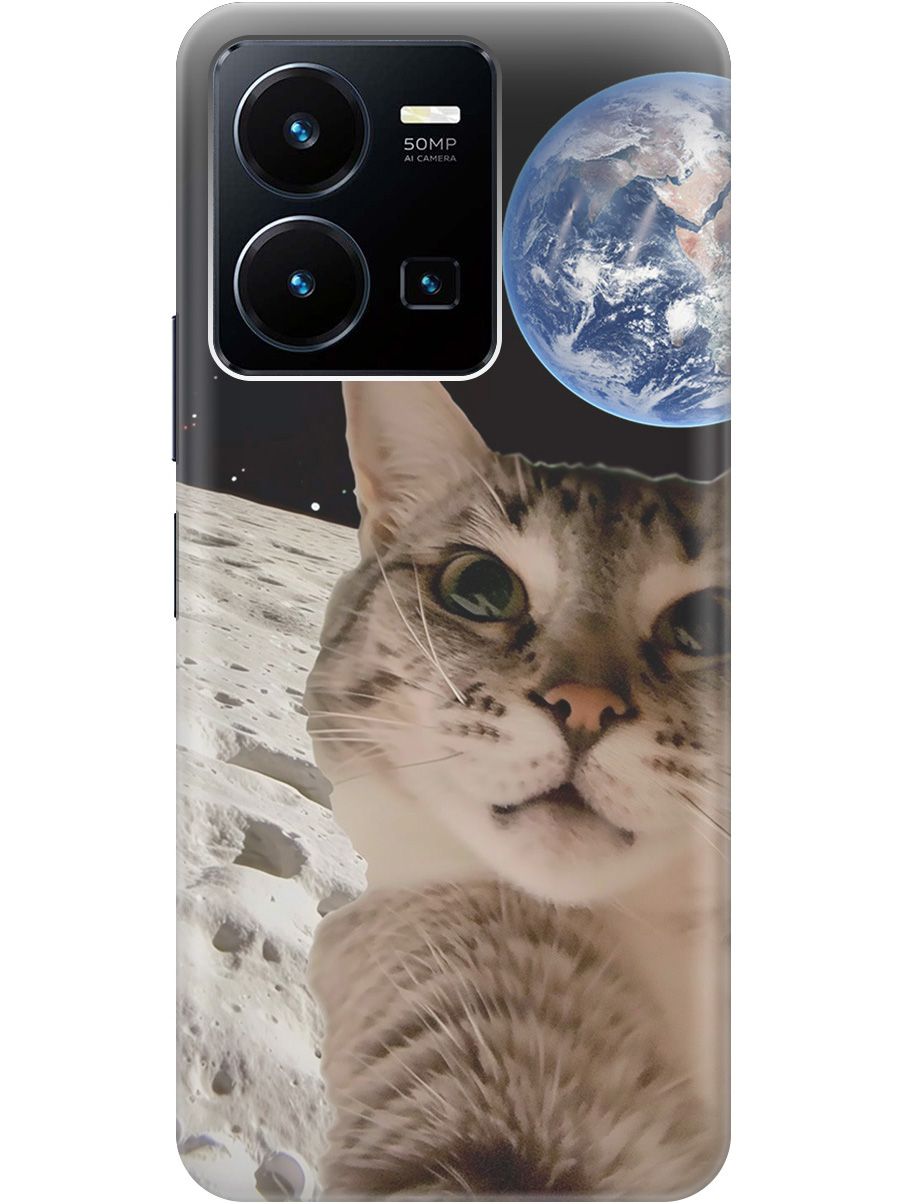 Силиконовый чехол на Vivo Y35 с принтом "Котик на луне", Прозрачный;белый;серый;черный, 743695012
Силиконовый чехол на Vivo Y35 с принтом "Котик на луне", Прозрачный;белый;серый;черный, 743695012