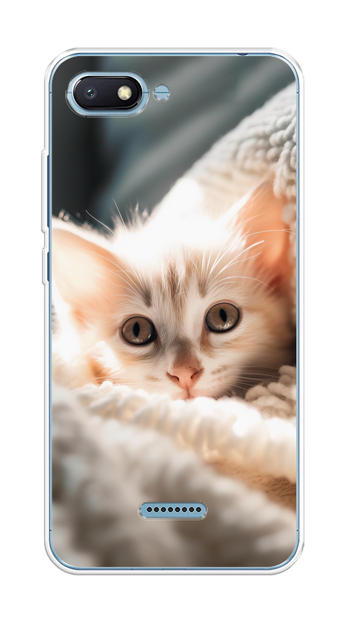 Чехол на Xiaomi Redmi 6A "Белый шкодливый котенок", Серый;белый;бежевый;оранжевый, 34150-1
Чехол на Xiaomi Redmi 6A "Белый шкодливый котенок", Серый;белый;бежевый;оранжевый, 34150-1