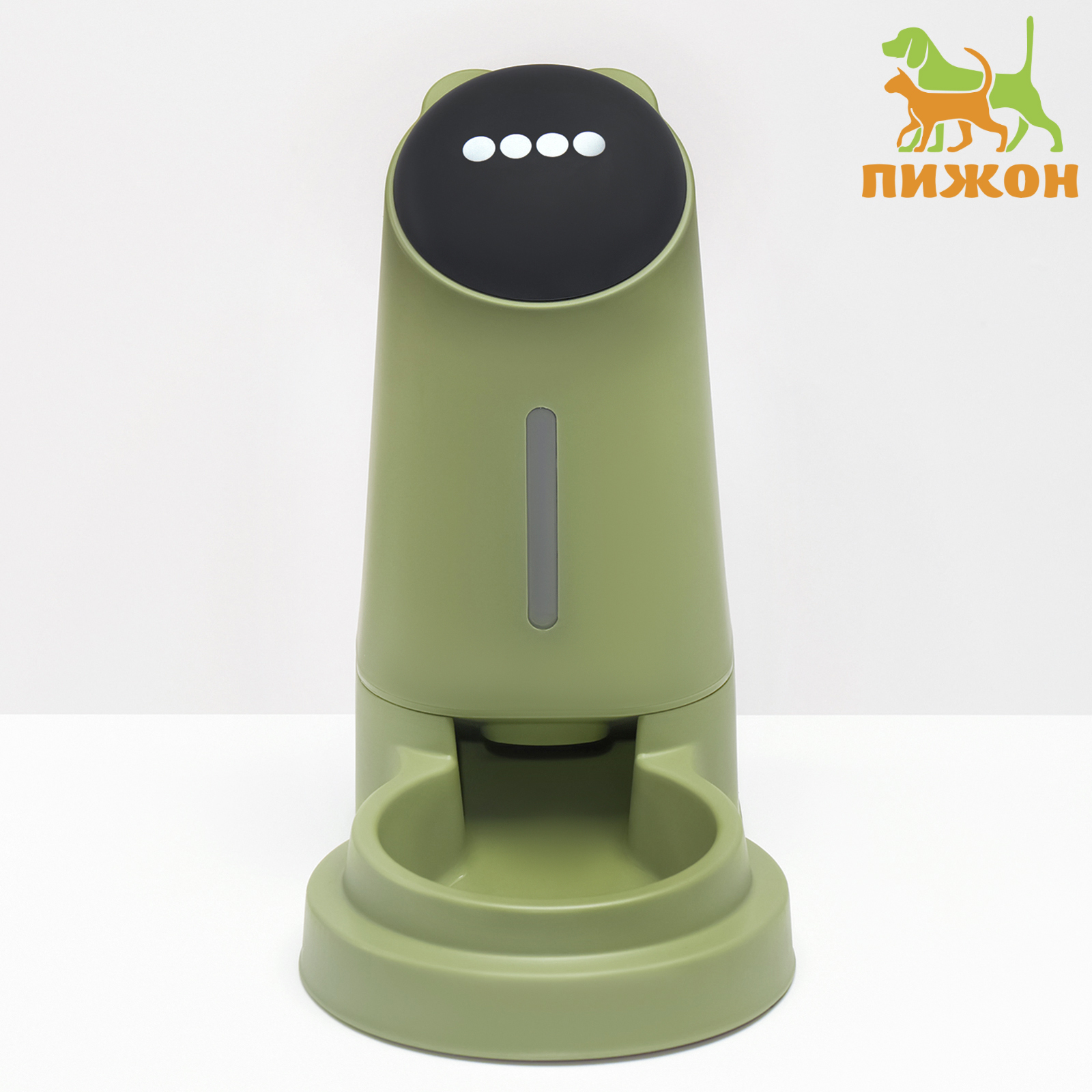 Автокормушка для животных Пижон, нескользящие ножки, зелёная, пластик, 3,8 л, Зеленый
Автокормушка для животных Пижон, нескользящие ножки, зелёная, пластик, 3,8 л, Зеленый