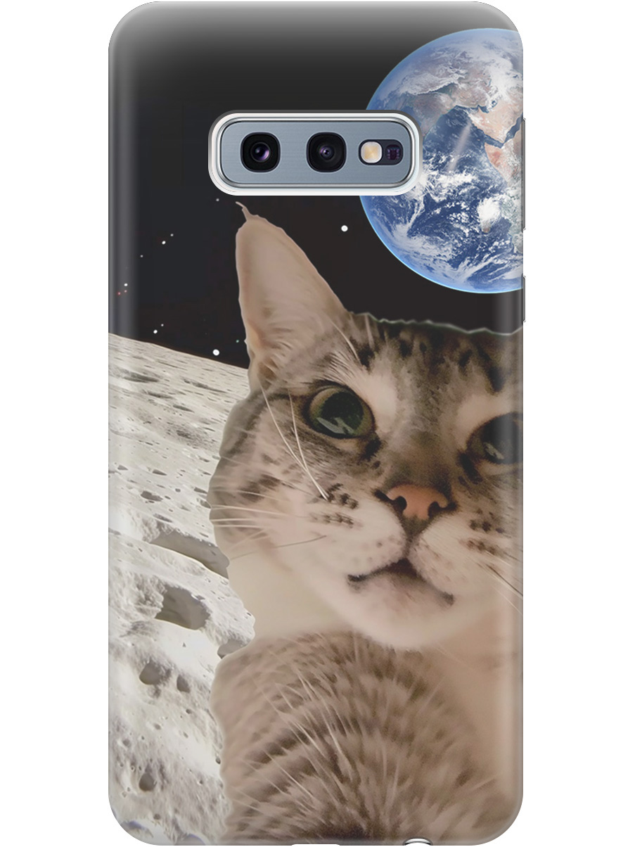 Силиконовый чехол на Samsung Galaxy S10e с принтом "Котик на луне", Прозрачный;белый;серый;черный, 720461212
Силиконовый чехол на Samsung Galaxy S10e с принтом "Котик на луне", Прозрачный;белый;серый;черный, 720461212