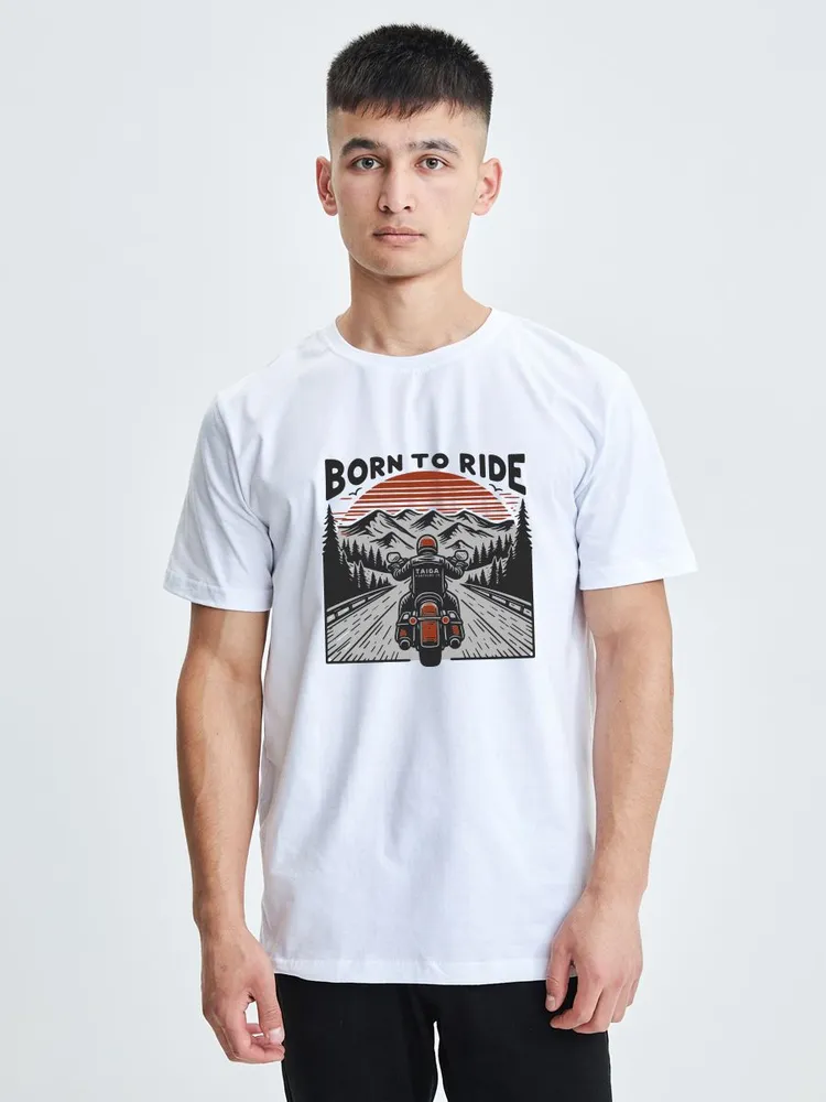 Футболка унисекс Тайга. Сибирская марка одежды Born to ride белая S, Белый, Born to ride
Футболка унисекс Тайга. Сибирская марка одежды Born to ride белая S, Белый, Born to ride