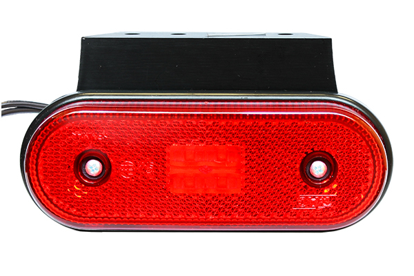 Фонарь габаритный LED 12-24V красный (120х46мм, 4-светодиода, с кронштейном) AT AT22607
Фонарь габаритный LED 12-24V красный (120х46мм, 4-светодиода, с кронштейном) AT AT22607