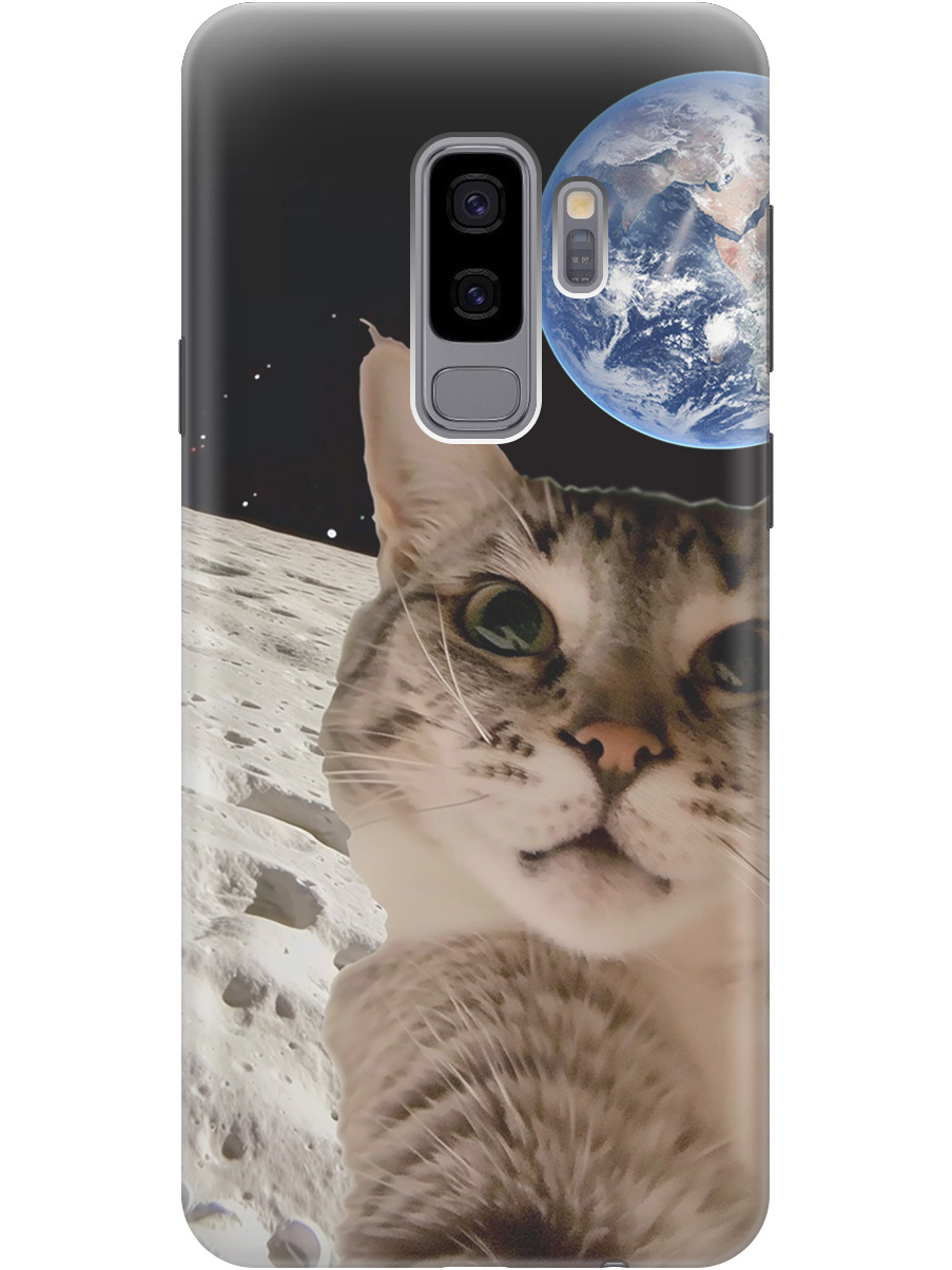 Силиконовый чехол на Samsung Galaxy S9+ с принтом "Котик на луне", Прозрачный;белый;серый;черный, 717439312
Силиконовый чехол на Samsung Galaxy S9+ с принтом "Котик на луне", Прозрачный;белый;серый;черный, 717439312