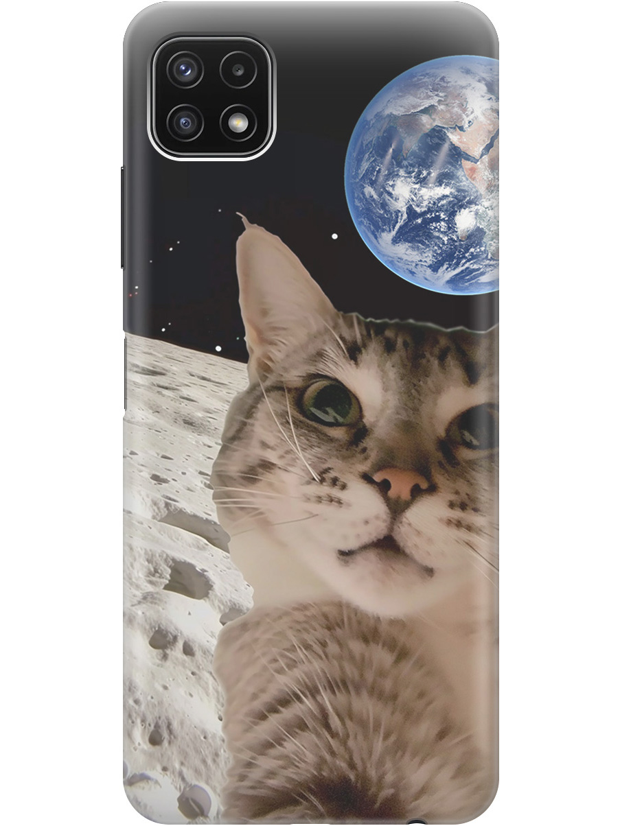 Силиконовый чехол на Samsung Galaxy A22s 5G с принтом "Котик на луне", Прозрачный;белый;серый;черный, 734082012
Силиконовый чехол на Samsung Galaxy A22s 5G с принтом "Котик на луне", Прозрачный;белый;серый;черный, 734082012