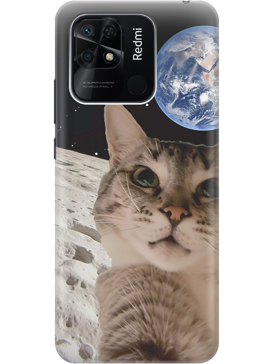 Силиконовый чехол на Xiaomi Redmi 10C с принтом "Котик на луне", Прозрачный;белый;серый;черный, 736538712
Силиконовый чехол на Xiaomi Redmi 10C с принтом "Котик на луне", Прозрачный;белый;серый;черный, 736538712