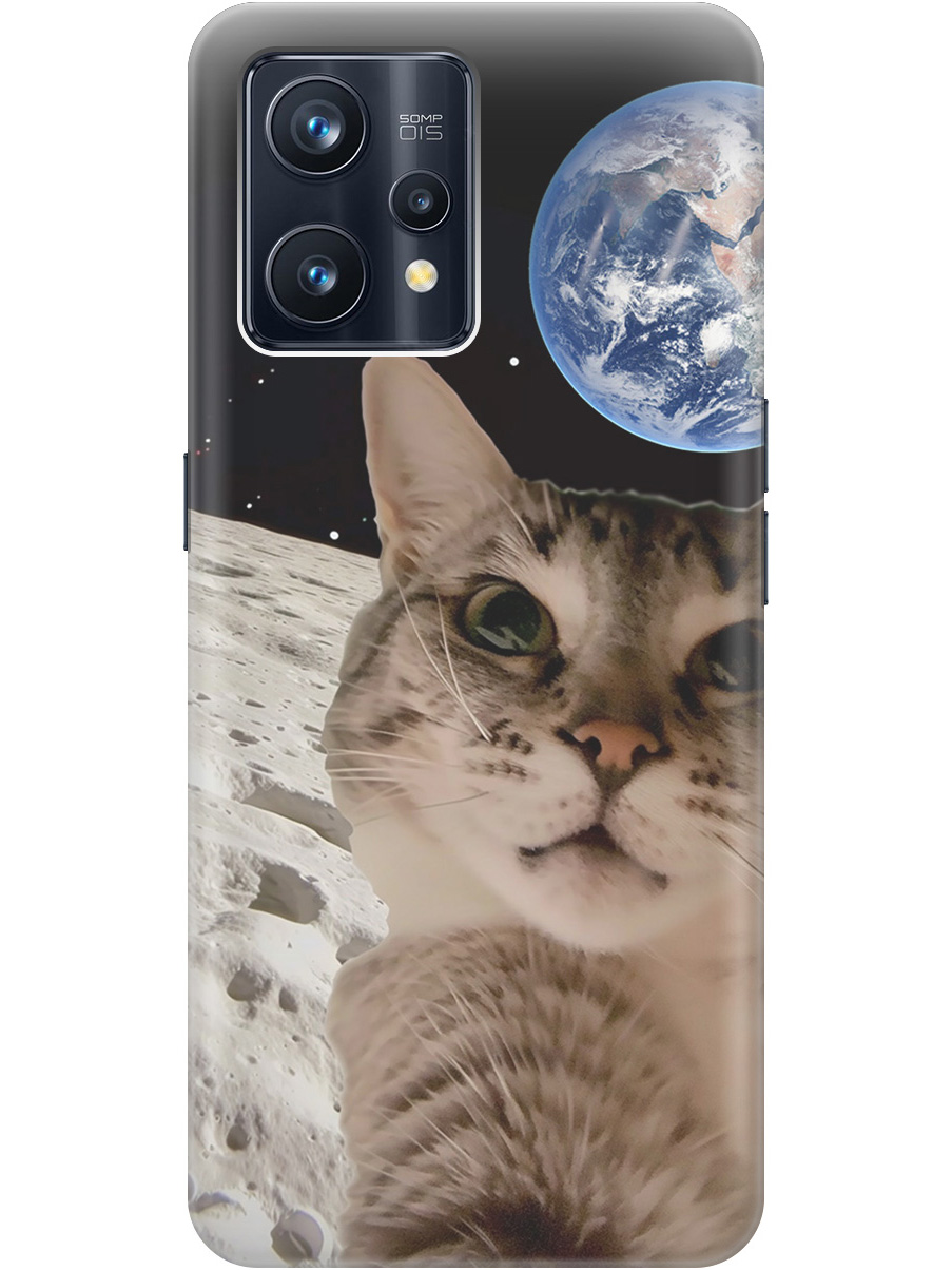 Силиконовый чехол на Realme 9 Pro+ с принтом "Котик на луне", Прозрачный;белый;серый;черный, 740189612
Силиконовый чехол на Realme 9 Pro+ с принтом "Котик на луне", Прозрачный;белый;серый;черный, 740189612