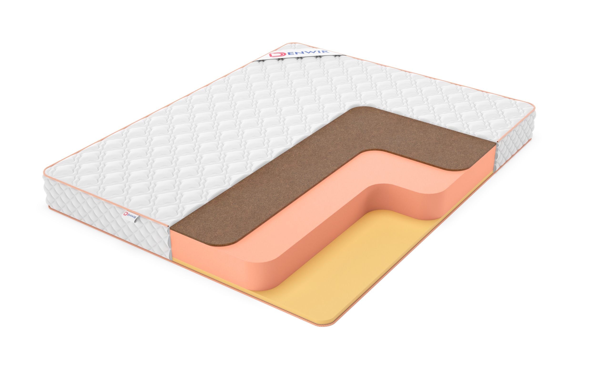 Матрас Denwir Top Memo Hard 17 200х195, Бежевый;белый;серый;серебристый, Top Memo Hard 17 
Матрас Denwir Top Memo Hard 17 200х195, Бежевый;белый;серый;серебристый, Top Memo Hard 17