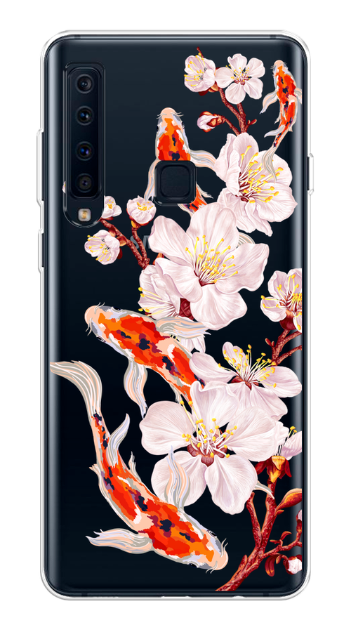 Чехол на Samsung Galaxy A9 2018 "Карпы и сакура", Оранжевый;розовый;бежевый;прозрачный, 26650-1
Чехол на Samsung Galaxy A9 2018 "Карпы и сакура", Оранжевый;розовый;бежевый;прозрачный, 26650-1