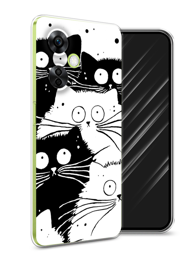 Чехол Awog на OnePlus Nord N30 5G/Nord CE3 5G/Nord CE3 Lite "Коты черно-белые", Черный;белый, 153750-2
Чехол Awog на OnePlus Nord N30 5G/Nord CE3 5G/Nord CE3 Lite "Коты черно-белые", Черный;белый, 153750-2