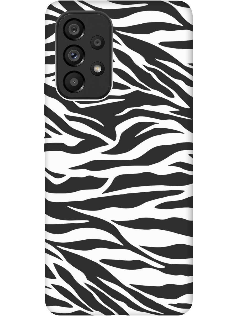 Силиконовый чехол на Samsung Galaxy A53 5G с рисунком "Паттерн зебры" Soft Touch черный, 20000851
Силиконовый чехол на Samsung Galaxy A53 5G с рисунком "Паттерн зебры" Soft Touch черный, 20000851