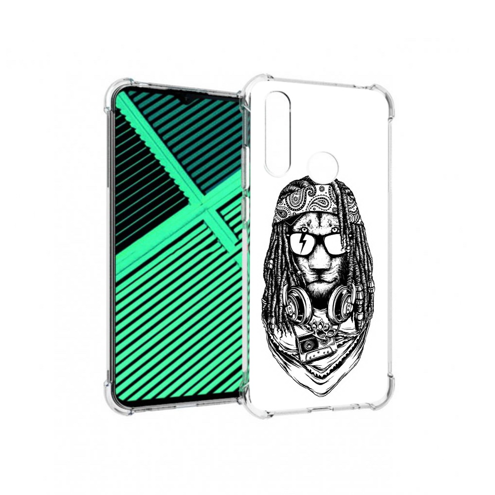 Чехол MyPads Tocco для Motorola Moto G8 Power Lite дреды льва (PT227069.358.338), Прозрачный, Tocco 
Чехол MyPads Tocco для Motorola Moto G8 Power Lite дреды льва (PT227069.358.338), Прозрачный, Tocco