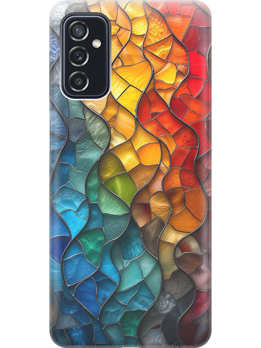Силиконовый чехол на Samsung Galaxy M52 5G с принтом "Разноцветный витраж", Прозрачный;желтый;синий;черный, 734082131
Силиконовый чехол на Samsung Galaxy M52 5G с принтом "Разноцветный витраж", Прозрачный;желтый;синий;черный, 734082131