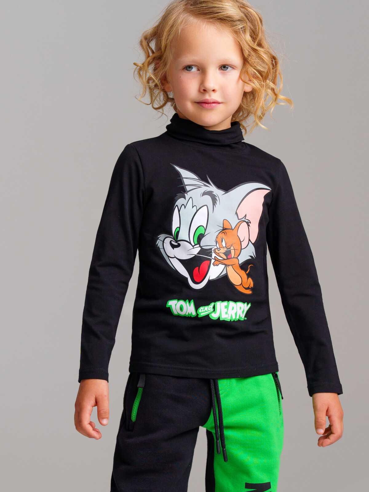 Водолазка детская PlayToday 32432022, черный, 110, 32432022 
Водолазка детская PlayToday 32432022, черный, 110, 32432022