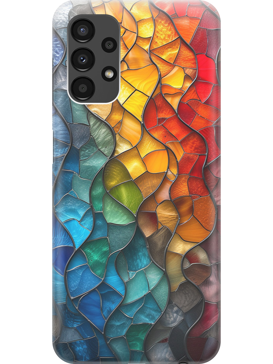Силиконовый чехол на Samsung Galaxy A13 4G с принтом "Разноцветный витраж", Прозрачный;желтый;синий;черный, 740132731
Силиконовый чехол на Samsung Galaxy A13 4G с принтом "Разноцветный витраж", Прозрачный;желтый;синий;черный, 740132731