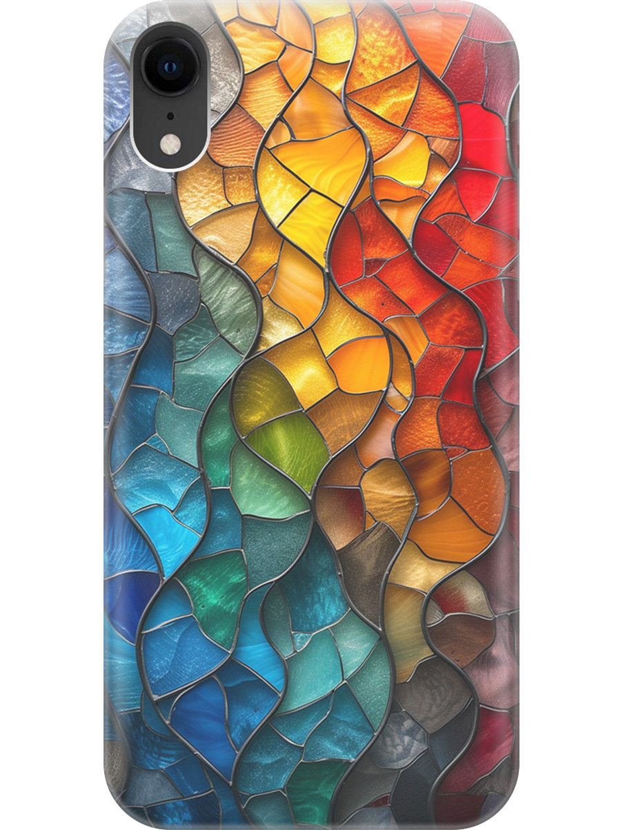 Силиконовый чехол на Apple iPhone XR с принтом "Разноцветный витраж", Прозрачный;желтый;синий;черный, 719086331
Силиконовый чехол на Apple iPhone XR с принтом "Разноцветный витраж", Прозрачный;желтый;синий;черный, 719086331