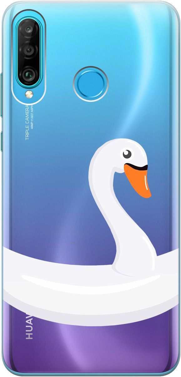 Чехол на Honor 20 Lite/20s/Huawei P30 Lite "Swan Swim Ring" прозрачный, Прозрачный;белый, 5256
Чехол на Honor 20 Lite/20s/Huawei P30 Lite "Swan Swim Ring" прозрачный, Прозрачный;белый, 5256