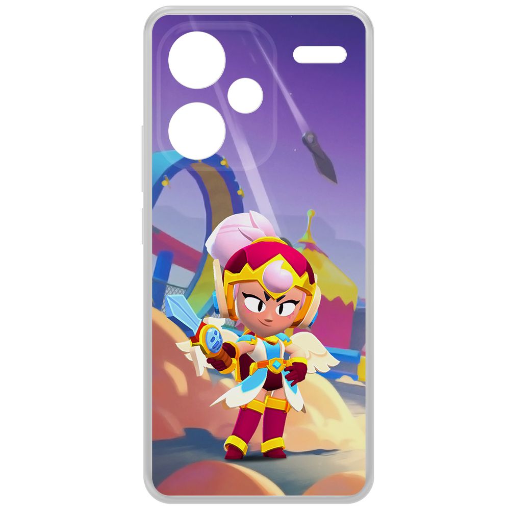 Чехол-накладка Clear Case Brawl Stars-Валькирия Джанет для Xiaomi Redmi Note 13 Pro+ 5G, Прозрачный
Чехол-накладка Clear Case Brawl Stars-Валькирия Джанет для Xiaomi Redmi Note 13 Pro+ 5G, Прозрачный