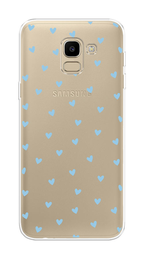 Чехол на Samsung Galaxy J6 2018 "Голубые сердечки паттерн", Голубой;прозрачный, 26150-1
Чехол на Samsung Galaxy J6 2018 "Голубые сердечки паттерн", Голубой;прозрачный, 26150-1