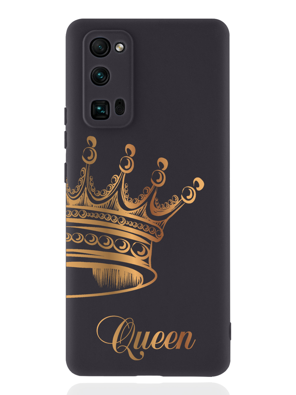 Чехол MustHaveCase для Honor 30 Pro Парный чехол корона Queen черный, Черный;золотистый
Чехол MustHaveCase для Honor 30 Pro Парный чехол корона Queen черный, Черный;золотистый