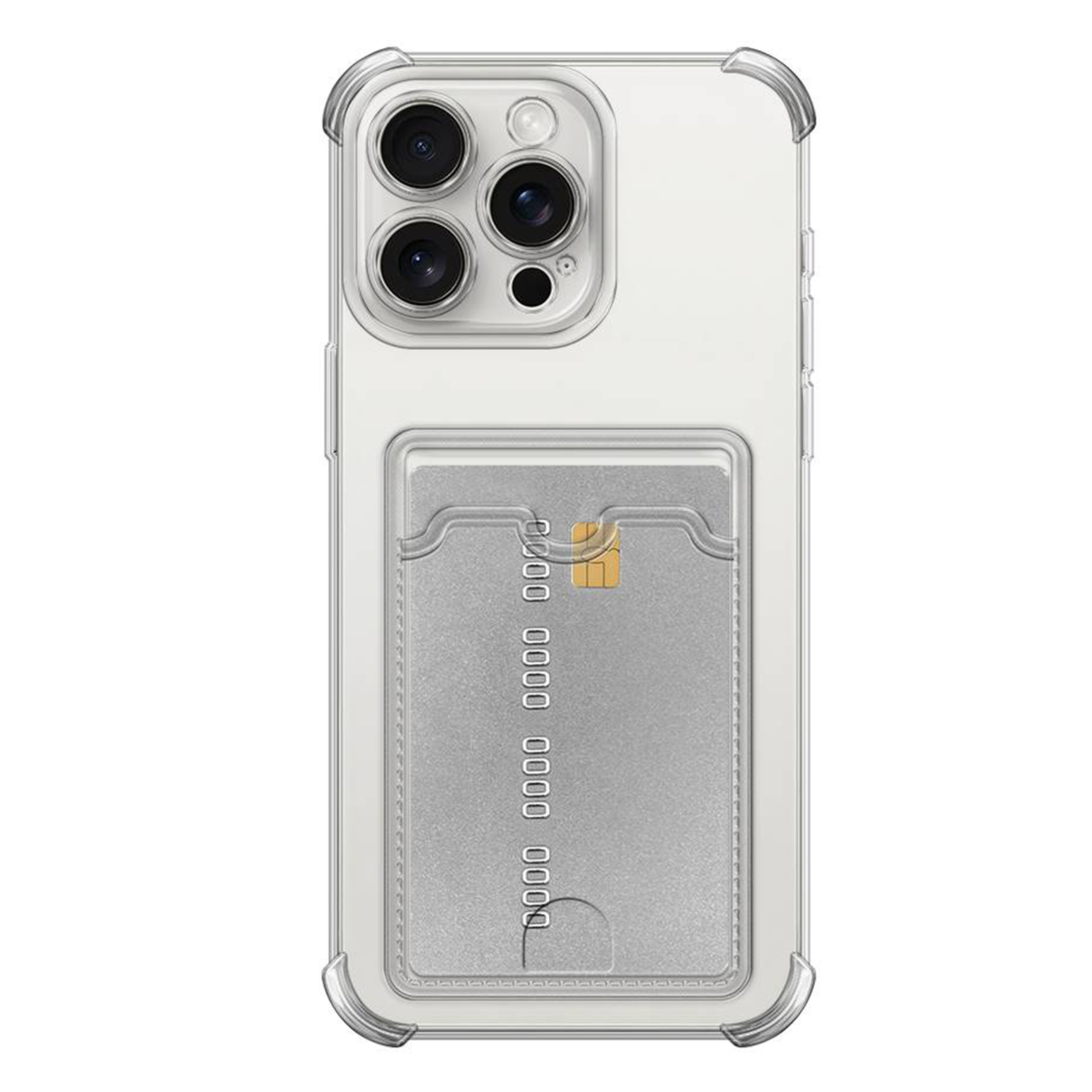 Чехол силиконовый для iPhone 15 Pro Max (6.7), с карманом для карты, X-Case, Прозрачный
Чехол силиконовый для iPhone 15 Pro Max (6.7), с карманом для карты, X-Case, Прозрачный