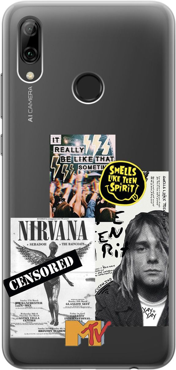 Чехол на Honor 10 Lite/Huawei P Smart (2019) "Nirvana" прозрачный, Прозрачный;белый, 5242
Чехол на Honor 10 Lite/Huawei P Smart (2019) "Nirvana" прозрачный, Прозрачный;белый, 5242