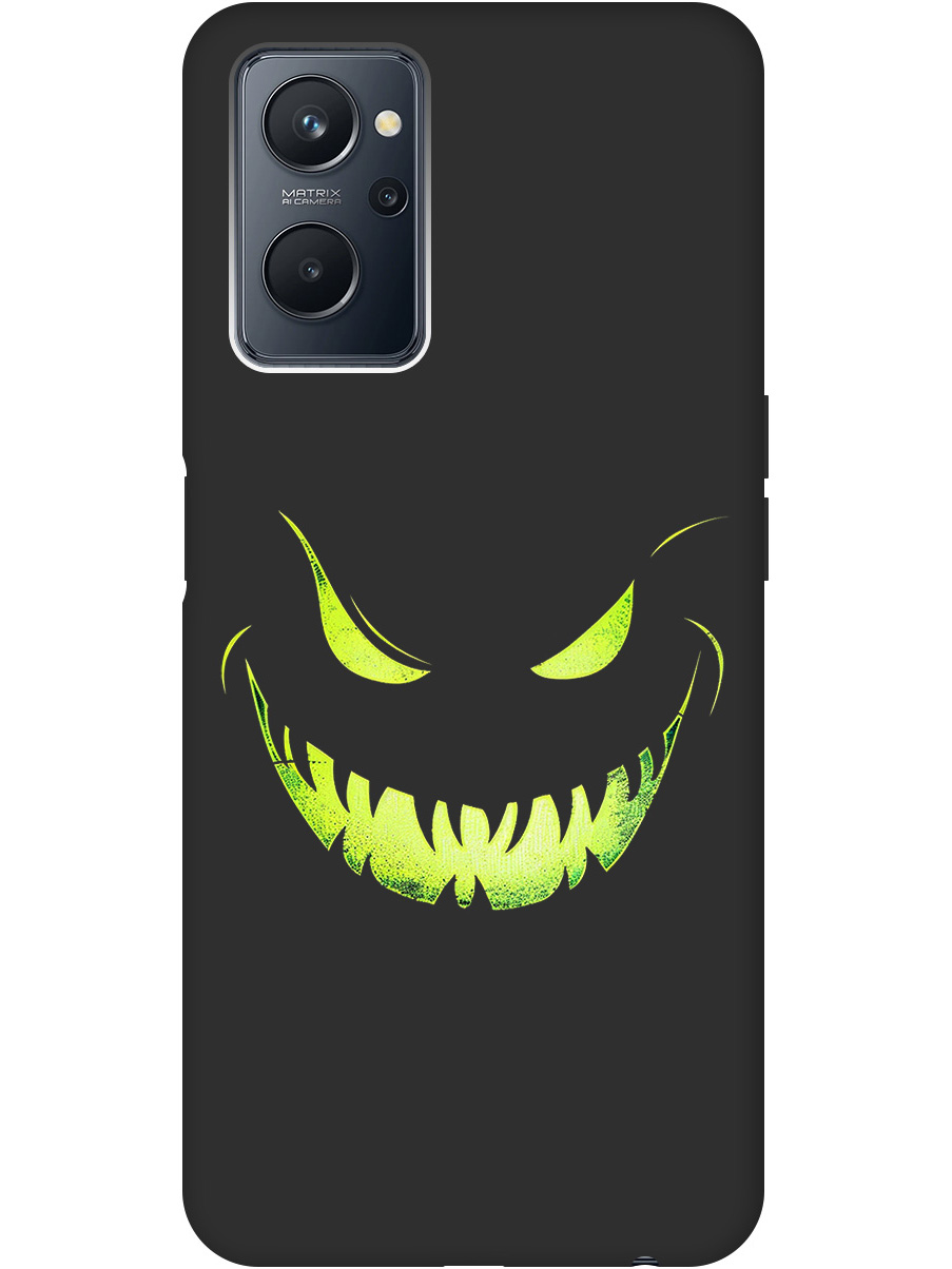 Силиконовый чехол на Realme 9i с принтом "Зловещая улыбка" матовый черный, Черный;зеленый, 740189472
Силиконовый чехол на Realme 9i с принтом "Зловещая улыбка" матовый черный, Черный;зеленый, 740189472