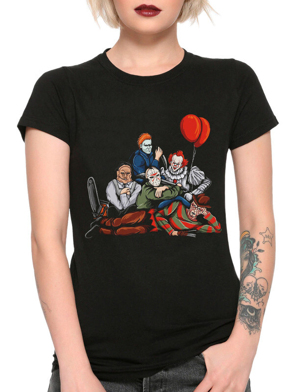 Футболка женская DreamShirts Studio Злодеи из фильмов ужасов 563-1 черная S, Черный, Злодеи из фильмов ужасов 563-1
Футболка женская DreamShirts Studio Злодеи из фильмов ужасов 563-1 черная S, Черный, Злодеи из фильмов ужасов 563-1