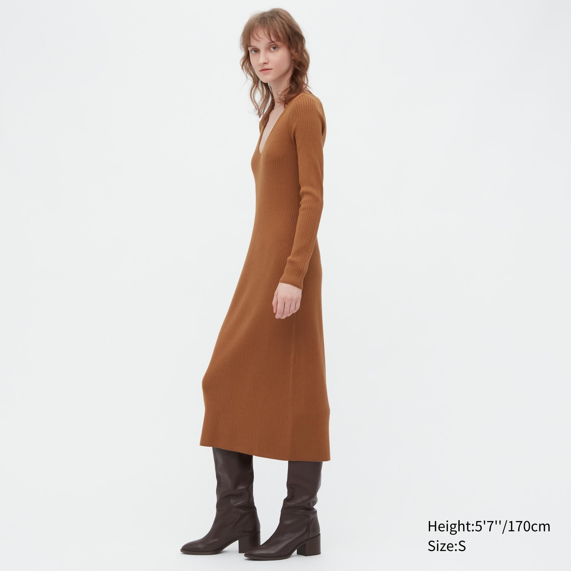 Платье женское UNIQLO 456047COL35 коричневое XS (доставка из-за рубежа), 456047COL35
Платье женское UNIQLO 456047COL35 коричневое XS (доставка из-за рубежа), 456047COL35