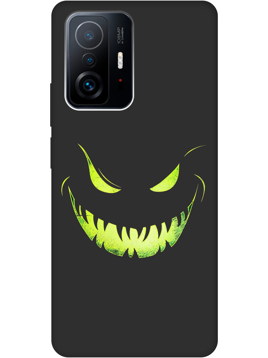 Силиконовый чехол на Xiaomi 11T / 11T Pro с принтом "Зловещая улыбка" матовый черный, Черный;зеленый, 732395272
Силиконовый чехол на Xiaomi 11T / 11T Pro с принтом "Зловещая улыбка" матовый черный, Черный;зеленый, 732395272