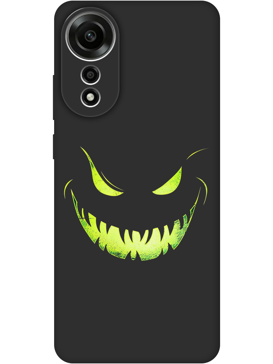 Силиконовый чехол на Oppo A78 4G с принтом "Зловещая улыбка" матовый черный, Черный;зеленый, 782630072
Силиконовый чехол на Oppo A78 4G с принтом "Зловещая улыбка" матовый черный, Черный;зеленый, 782630072