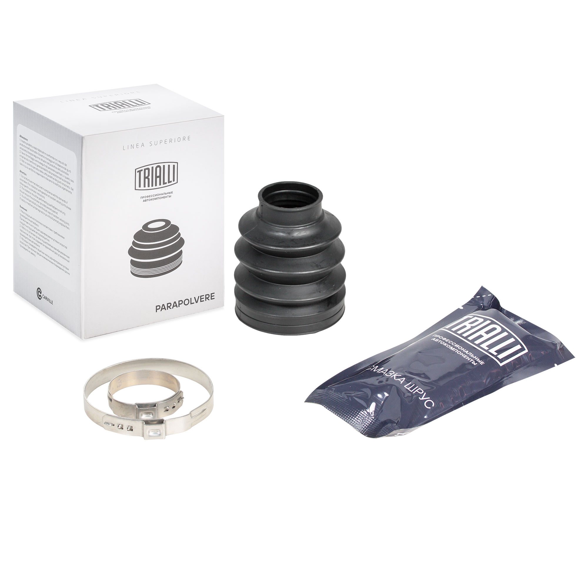 Trialli Пыльник Шрус Mercedes E-Class W212 (Наруж.Зад.Компл: Хомуты/Смазка) (Tpee) (Fg 150
Trialli Пыльник Шрус Mercedes E-Class W212 (Наруж.Зад.Компл: Хомуты/Смазка) (Tpee) (Fg 150