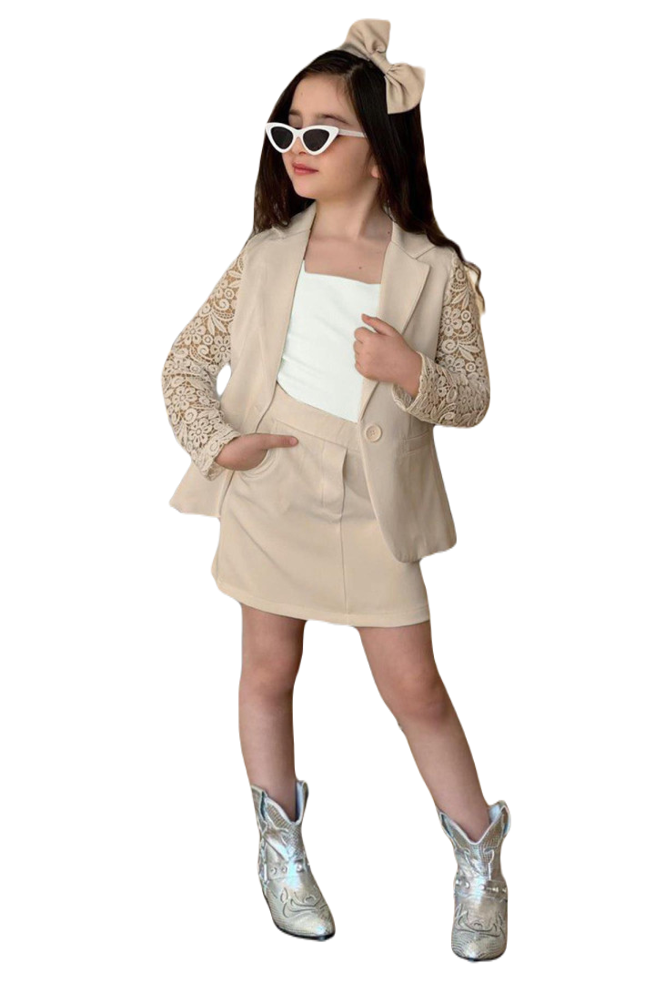 Костюм с юбкой Ricco Tarz р. 3-4 лет Бежевый, 2220404016 (доставка из-за рубежа), 2220404016
Костюм с юбкой Ricco Tarz р. 3-4 лет Бежевый, 2220404016 (доставка из-за рубежа), 2220404016