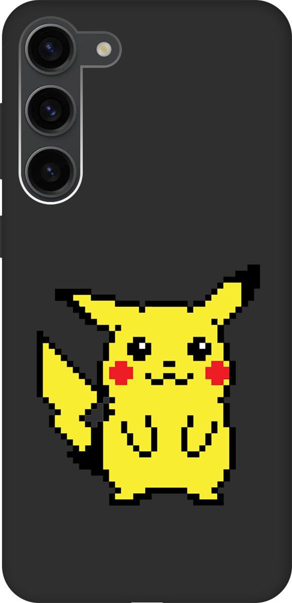 Чехол на Samsung Galaxy S23+ с 3D принтом "Pixel Pikachu" черный, Черный;желтый, 158391
Чехол на Samsung Galaxy S23+ с 3D принтом "Pixel Pikachu" черный, Черный;желтый, 158391
