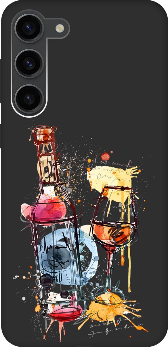 Чехол на Samsung Galaxy S23+ с 3D принтом "Aquarelle Wine" черный, Черный;голубой, 158390
Чехол на Samsung Galaxy S23+ с 3D принтом "Aquarelle Wine" черный, Черный;голубой, 158390