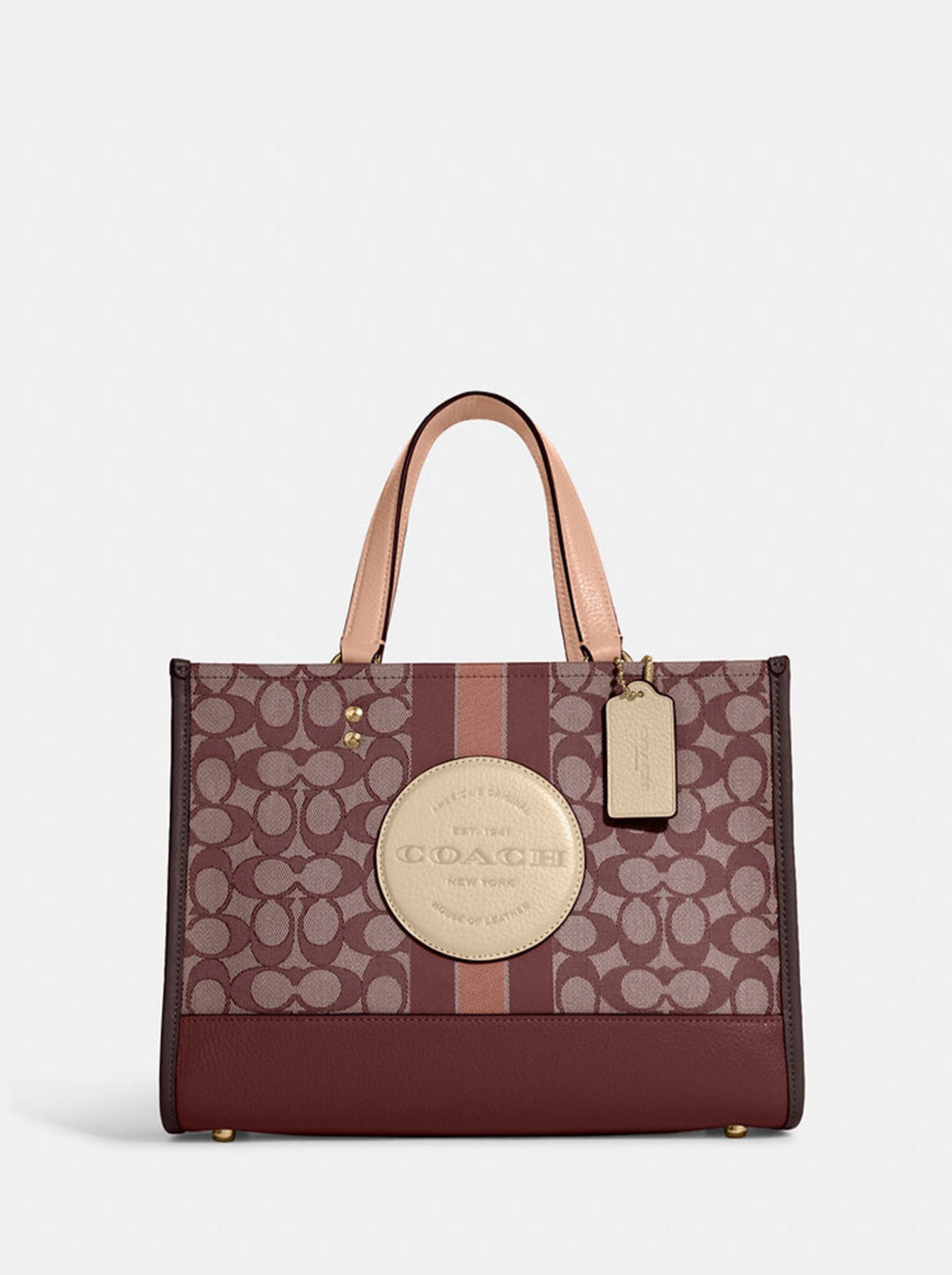 Сумка женская Coach Dempsey Tote 22_CH0271 коричневая, Розовый, Dempsey Tote 22_CH0271
Сумка женская Coach Dempsey Tote 22_CH0271 коричневая, Розовый, Dempsey Tote 22_CH0271