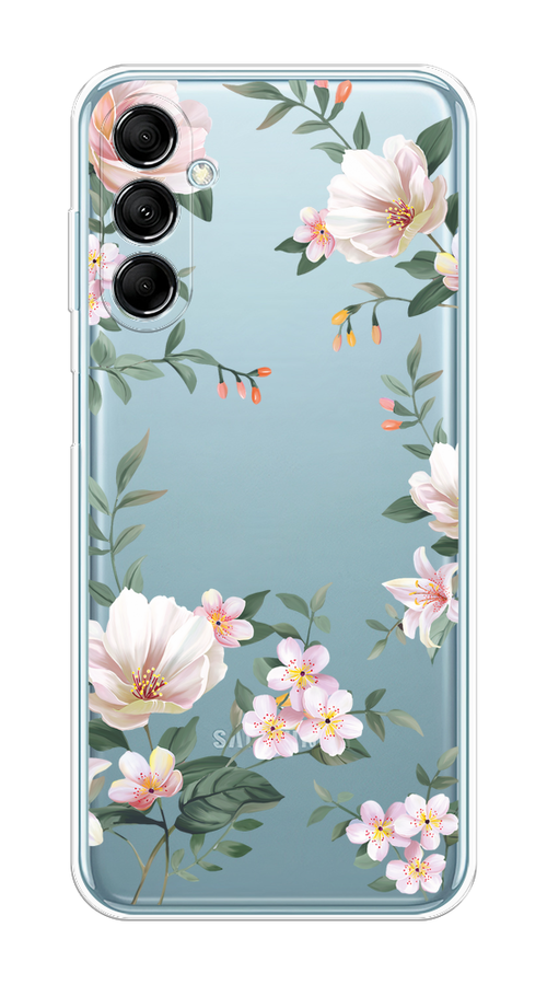 Чехол на Samsung Galaxy M14 5G "Beautiful white flowers", Бежевый;зеленый, 2108150-1
Чехол на Samsung Galaxy M14 5G "Beautiful white flowers", Бежевый;зеленый, 2108150-1