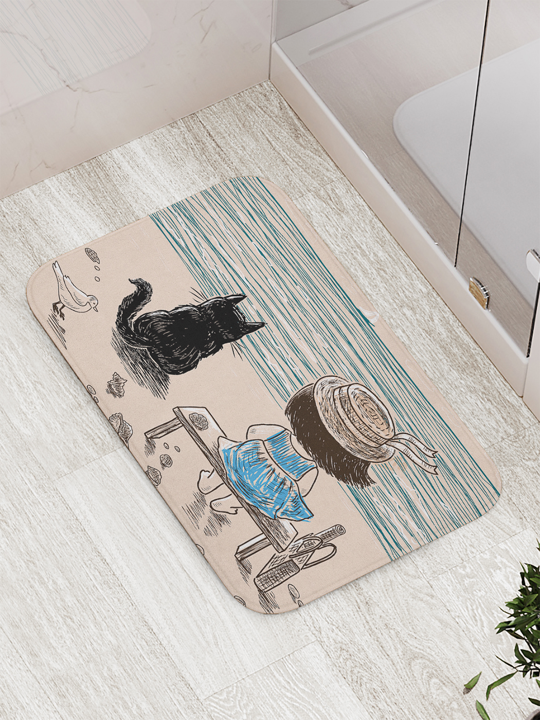 Коврик для ванной и туалета мягкий JoyArty "Девочка с котом на берегу реки", bath_62491
Коврик для ванной и туалета мягкий JoyArty "Девочка с котом на берегу реки", bath_62491