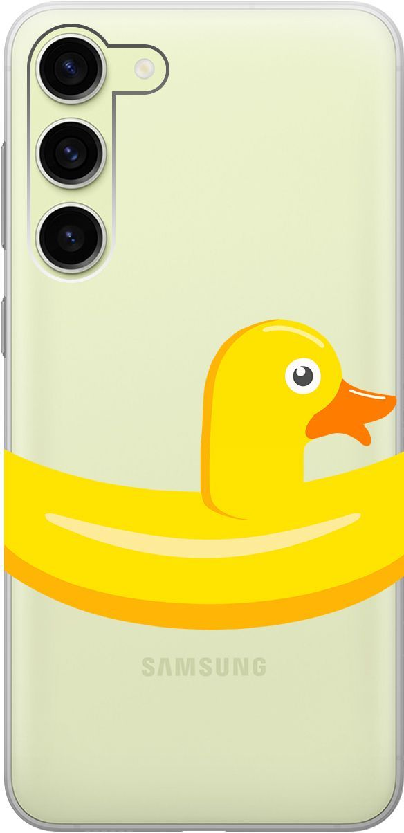 Чехол на Samsung Galaxy S23+ с 3D принтом "Duck Swim Ring" прозрачный, Прозрачный;белый, 158388
Чехол на Samsung Galaxy S23+ с 3D принтом "Duck Swim Ring" прозрачный, Прозрачный;белый, 158388