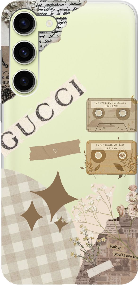 Чехол на Samsung Galaxy S23+ с 3D принтом "GUCCI Stickers" прозрачный, Прозрачный;бежевый, 158388
Чехол на Samsung Galaxy S23+ с 3D принтом "GUCCI Stickers" прозрачный, Прозрачный;бежевый, 158388