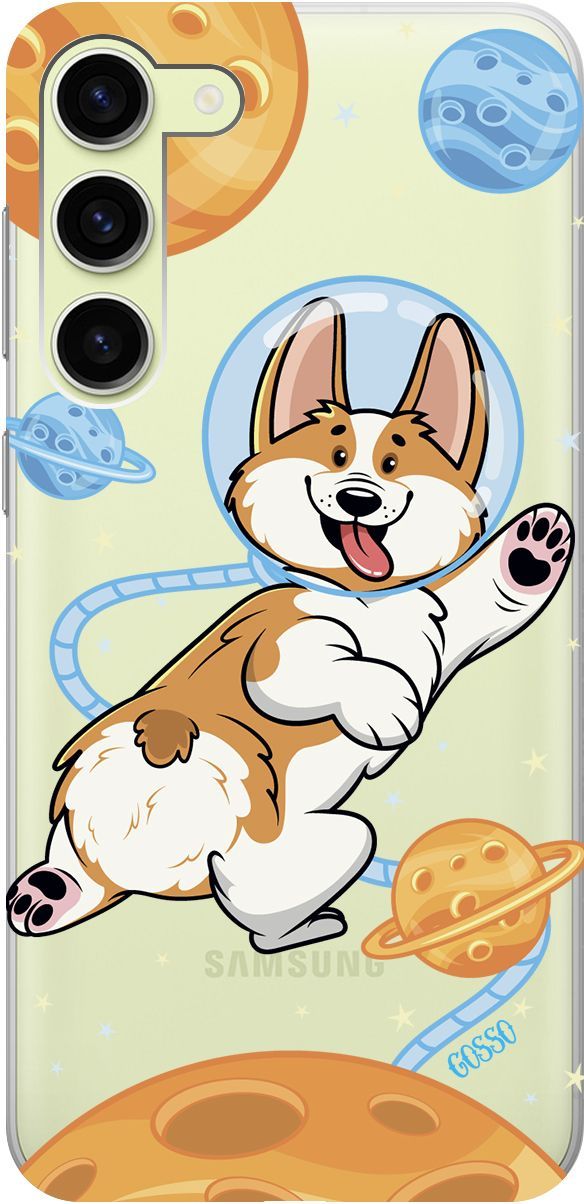 Чехол на Samsung Galaxy S23+ с 3D принтом "CosmoCorgi" прозрачный, Прозрачный;коричневый, 158387
Чехол на Samsung Galaxy S23+ с 3D принтом "CosmoCorgi" прозрачный, Прозрачный;коричневый, 158387