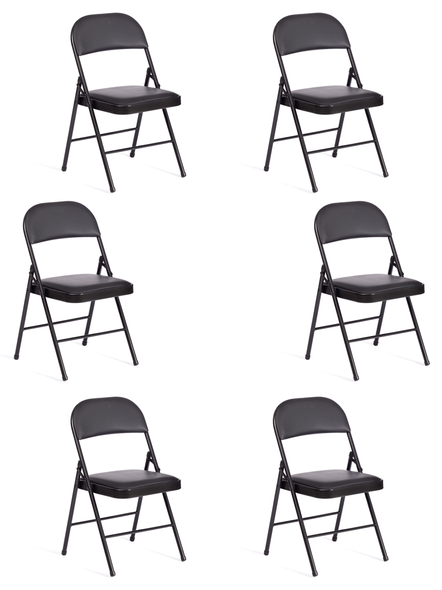 Комплект стульев TetChair FOLDER, складной, экокожа, черный, 6 шт, FOLDER (mod. 3022G)
Комплект стульев TetChair FOLDER, складной, экокожа, черный, 6 шт, FOLDER (mod. 3022G)